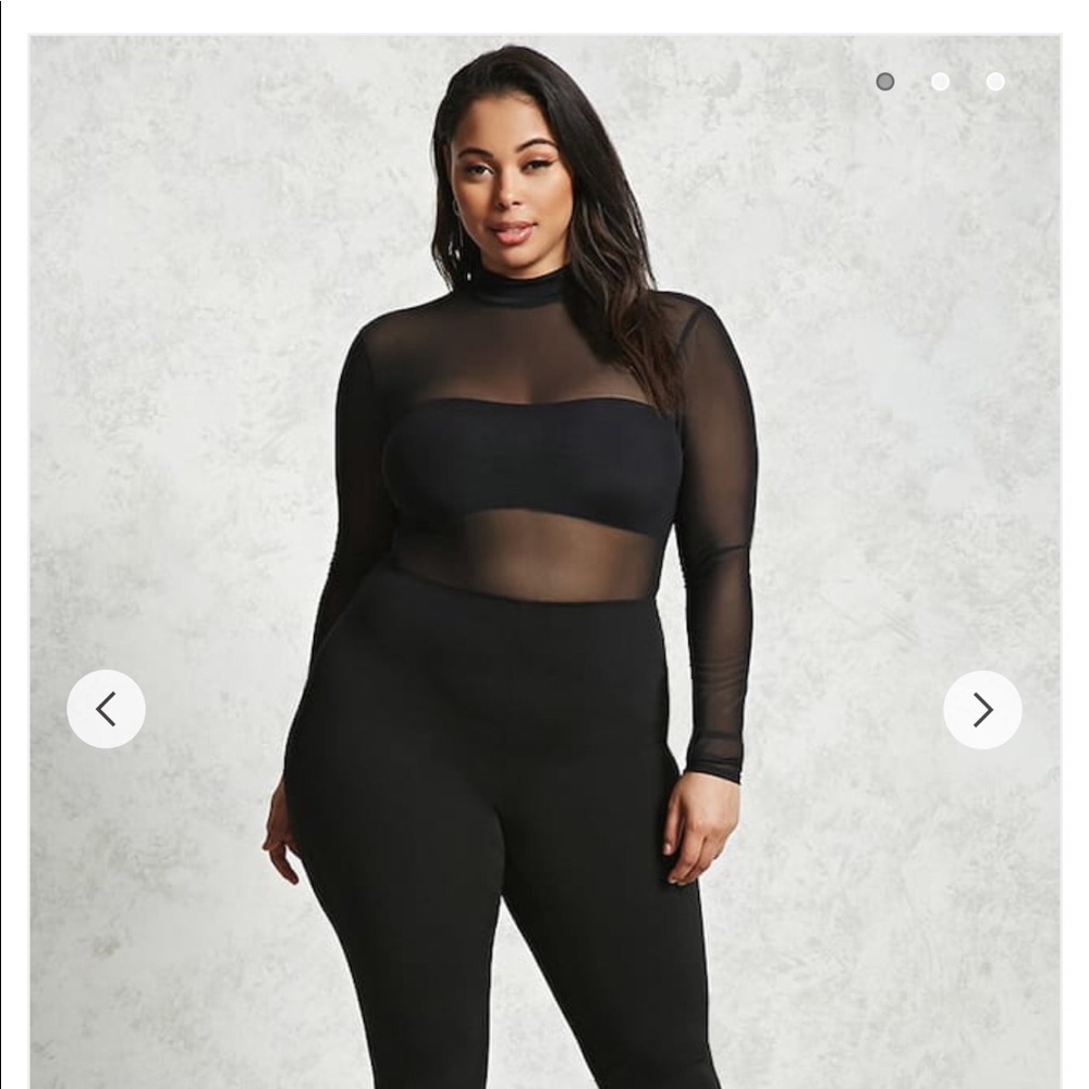 Mesh jumpsuit